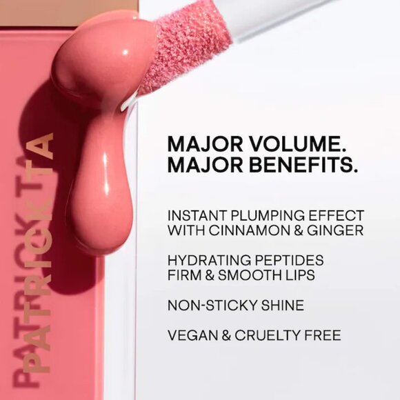 NIB ✅ PATRICK TA  Major Volume Plumping Gloss Duo  ~ Limited Edition ✨NIB - Picture 3 of 6